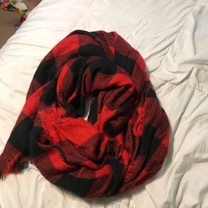 plaid scarf